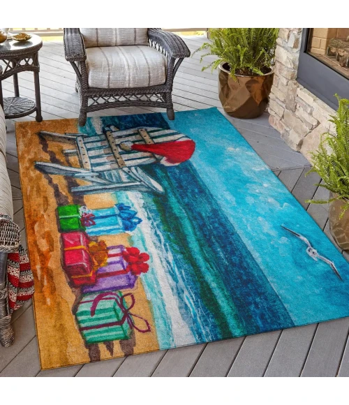 Dalyn Wonderland Blue WN9 9ft. x 12ft. Rug