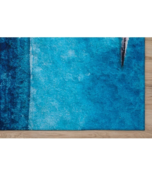 Dalyn Wonderland Blue WN9 9ft. x 12ft. Rug