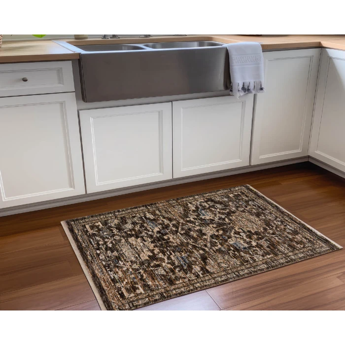 Dalyn Yarra YA1 Fudge 1'8" x 2'6" Rug