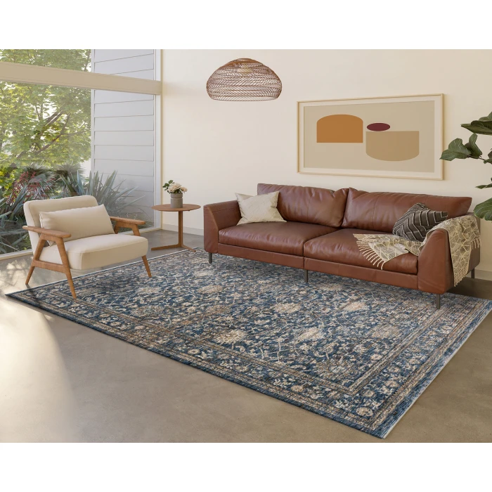 Dalyn Yarra YA1 Navy 3' x 5' Rug