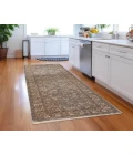 Dalyn Yarra YA1 Pewter 2'3" x 7'10" Runner Rug
