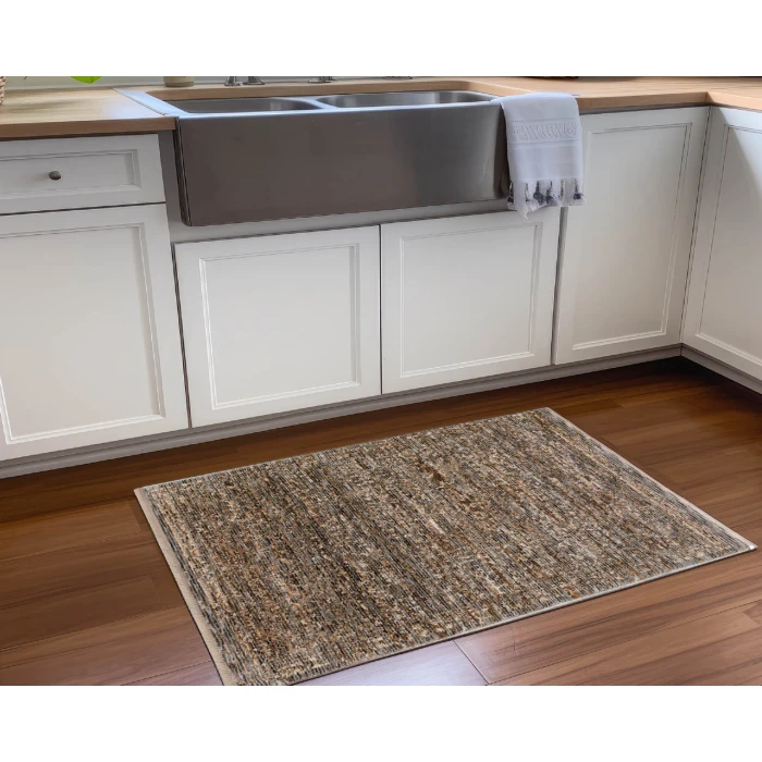Dalyn Yarra YA2 Pewter 1'8" x 2'6" Rug