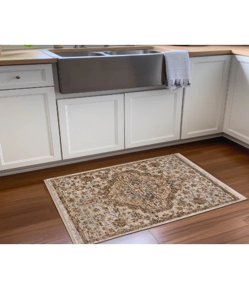 Dalyn Yarra YA3 Linen 1'8" x 2'6" Rug