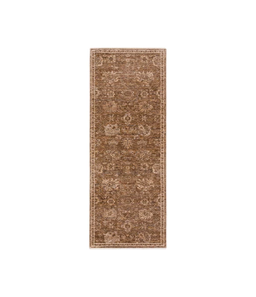 Dalyn Yarra YA7 Chocolate 2'3" x 7'10" Runner Rug