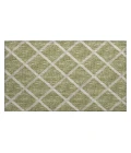 Dalyn Indoor/Outdoor York YO1 Aloe Washable 1'8" x 2'6" Rug
