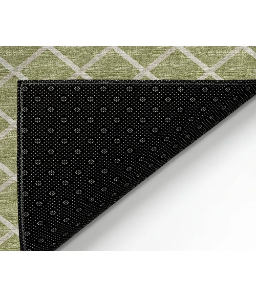 Dalyn Indoor/Outdoor York YO1 Aloe Washable 2'3" x 10' Rug