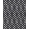 Dalyn Indoor/Outdoor York YO1 Black Washable 3' x 5' Rug