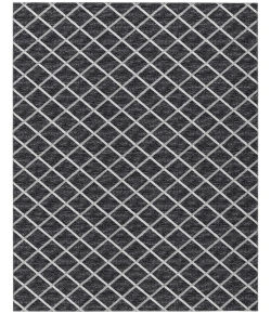 Dalyn Indoor/Outdoor York YO1 Black Washable 3' x 5' Rug