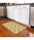 Dalyn Indoor/Outdoor York YO1 Gold Washable 1'8" x 2'6" Rug