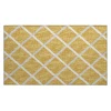 Dalyn Indoor/Outdoor York YO1 Gold Washable 1'8" x 2'6" Rug