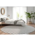 Dalyn Indoor/Outdoor York YO1 Grey Washable 6' x 6' Rug