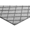 Dalyn Indoor/Outdoor York YO1 Grey Washable 6' x 6' Rug