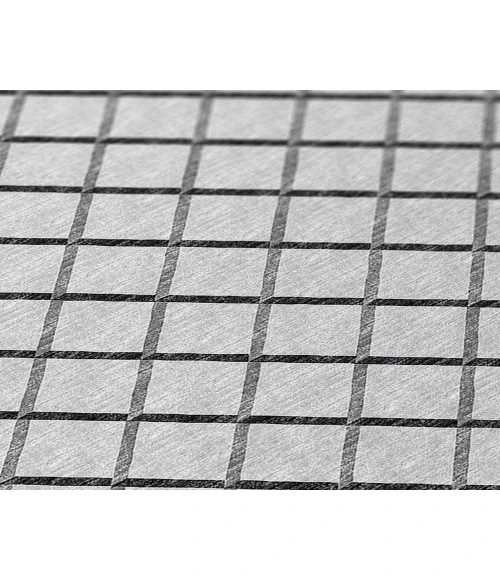 Dalyn Indoor/Outdoor York YO1 Grey Washable 6' x 6' Rug