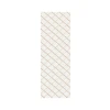 Dalyn Indoor/Outdoor York YO1 Ivory Washable 2'3" x 12' Rug