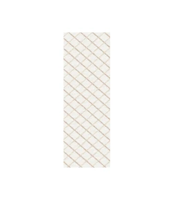 Dalyn Indoor/Outdoor York YO1 Ivory Washable 2'3" x 12' Rug