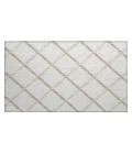 Dalyn Indoor/Outdoor York YO1 Ivory Washable 1'8" x 2'6" Rug