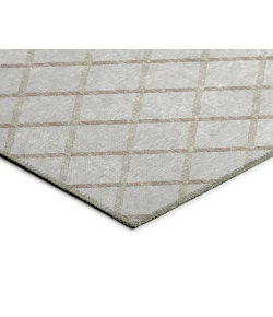 Dalyn Indoor/Outdoor York YO1 Ivory Washable 6' x 6' Rug