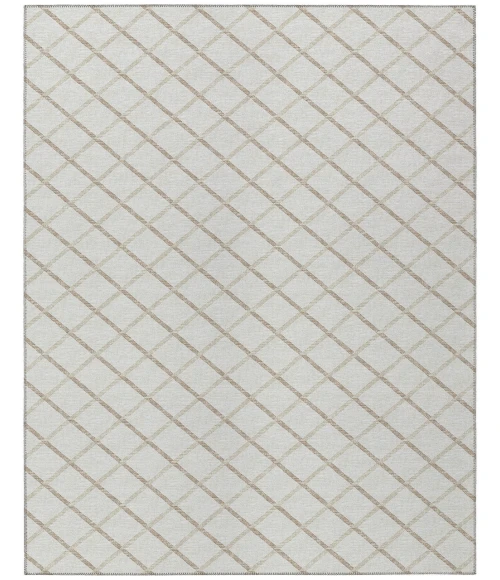Dalyn Indoor/Outdoor York YO1 Ivory Washable 3' x 5' Rug