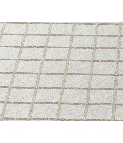 Dalyn Indoor/Outdoor York YO1 Ivory Washable 3' x 5' Rug