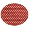 Dalyn Indoor/Outdoor York YO1 Red Washable 6' x 6' Rug