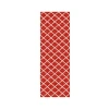 Dalyn Indoor/Outdoor York YO1 Red Washable 2'3" x 12' Rug