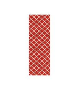 Dalyn Indoor/Outdoor York YO1 Red Washable 2'3" x 12' Rug