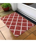 Dalyn Indoor/Outdoor York YO1 Red Washable 1'8" x 2'6" Rug