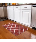 Dalyn Indoor/Outdoor York YO1 Red Washable 1'8" x 2'6" Rug