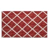 Dalyn Indoor/Outdoor York YO1 Red Washable 1'8" x 2'6" Rug