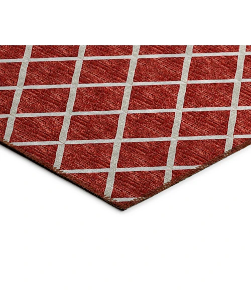 Dalyn Indoor/Outdoor York YO1 Red Washable 3' x 5' Rug