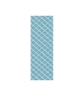 Dalyn Indoor/Outdoor York YO1 Sky Blue Washable 2'3" x 7'6" Rug