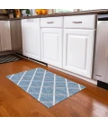 Dalyn Indoor/Outdoor York YO1 Sky Blue Washable 1'8" x 2'6" Rug