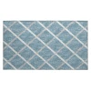 Dalyn Indoor/Outdoor York YO1 Sky Blue Washable 1'8" x 2'6" Rug