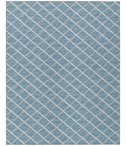 Dalyn Indoor/Outdoor York YO1 Sky Blue Washable 3' x 5' Rug