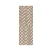Dalyn Indoor/Outdoor York YO1 Taupe Washable 2'3" x 12' Rug