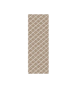 Dalyn Indoor/Outdoor York YO1 Taupe Washable 2'3" x 12' Rug