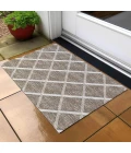Dalyn Indoor/Outdoor York YO1 Taupe Washable 1'8" x 2'6" Rug
