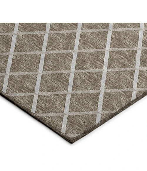 Dalyn York Brown YO1 6ft. x 6ft. Rug