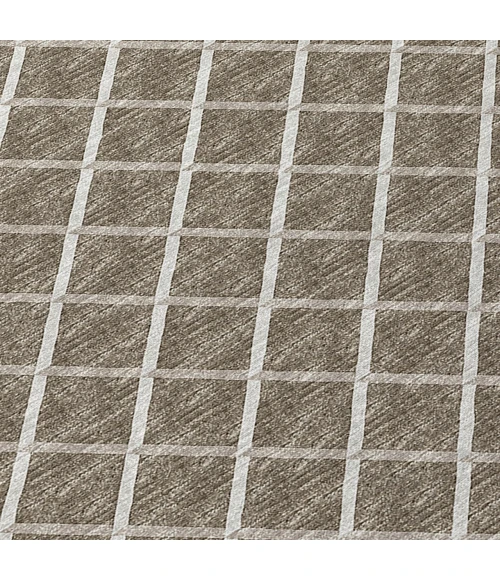 Dalyn York Brown YO1 6ft. x 6ft. Rug