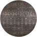 Dalyn Jericho JC1 Charcoal Area Rug 10 ft. X 10 ft. Round