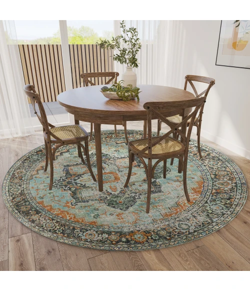 Dalyn Jericho JC2 Mist Area Rug 10 ft. X 10 ft. Round