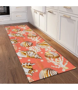 Dalyn Seabreeze SZ6 Salmon Area Rug 2 ft. 3 in. X 7 ft. 6 in. Runner