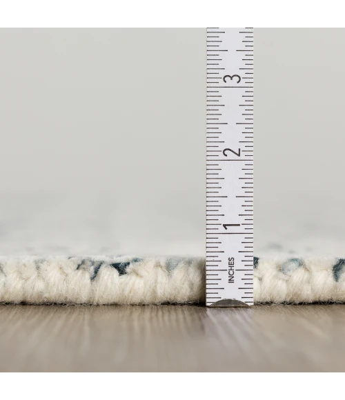 Dalyn Zoe ZZ1 Charcoal Area Rug 6 ft. X 6 ft. Round