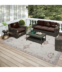 Dalyn Sedona SN16 Parchment Area Rug 8 ft. X 10 ft. Rectangle