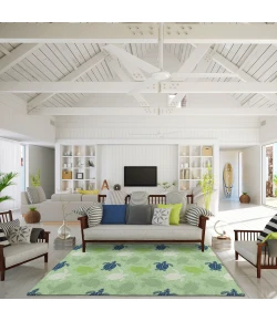 Dalyn Seabreeze SZ13 Aloe Area Rug 3 ft. X 5 ft. Rectangle