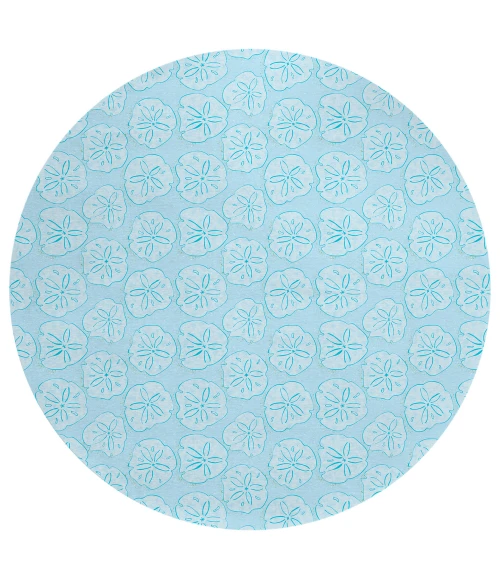 Dalyn Seabreeze SZ10 Sky Area Rug 8 ft. X 8 ft. Round