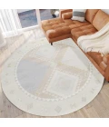 Dalyn Phoenix PH2 Ivory Area Rug 8 ft. X 8 ft. Round