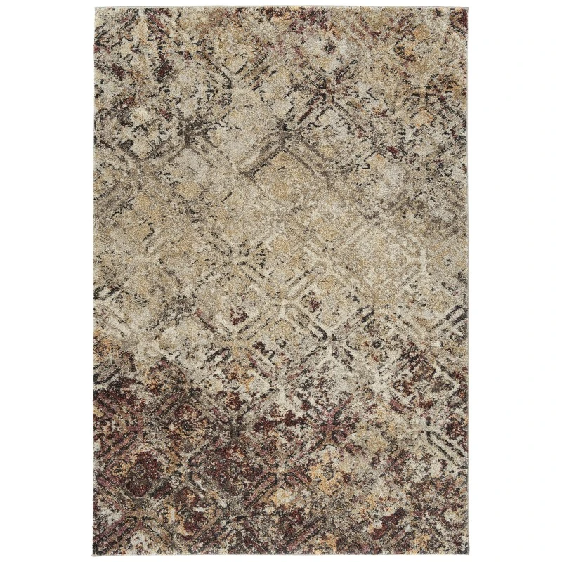 Dalyn Aero AE8 Mocha Area Rug 3 ft. 3 in. X 5 ft. 3 in. Rectangle