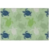 Dalyn Seabreeze SZ13 Aloe Area Rug 1 ft. 8 in. X 2 ft. 6 in. Rectangle