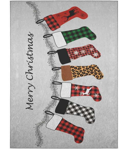 Dalyn Wonderland WN5 Silver Area Rug 30 in. X 46 in. Rectangle